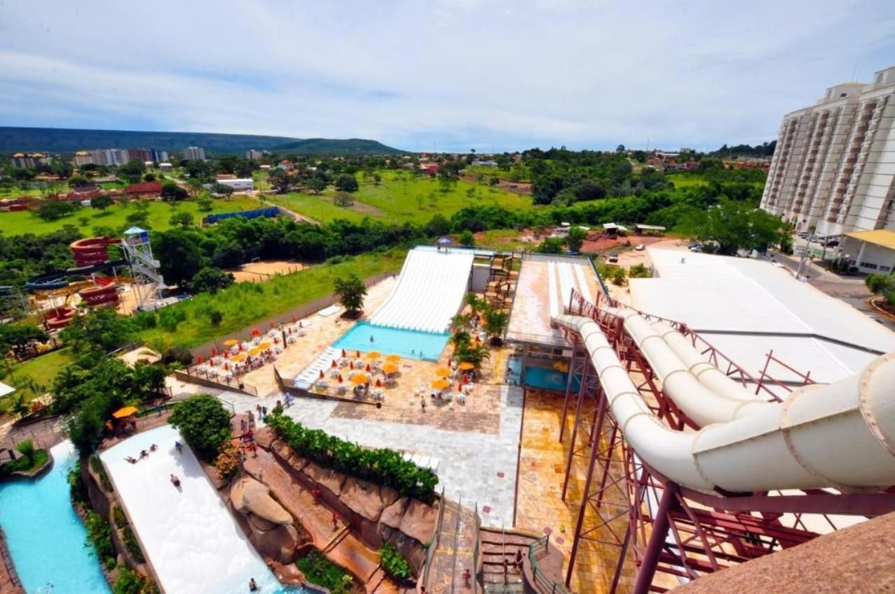 Piazza Diroma Com Acesso Ao Acqua Park Em Caldas Novas Exterior photo